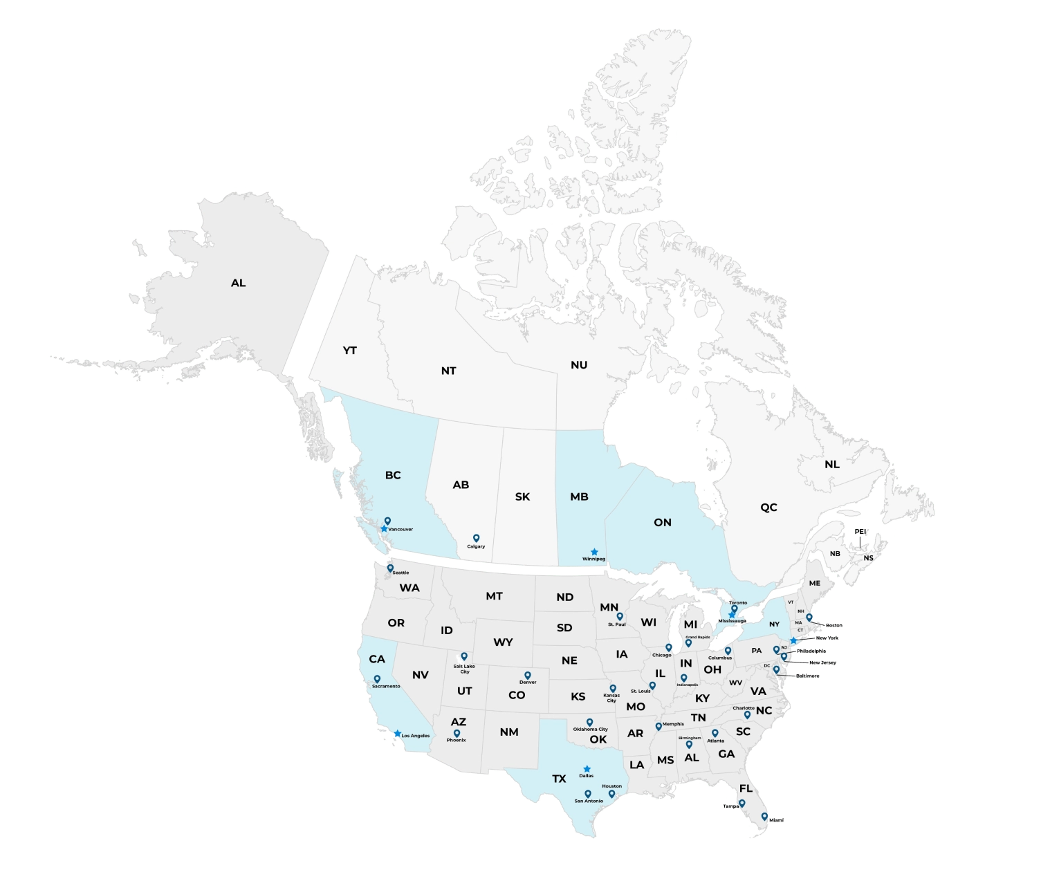 warehouses map image